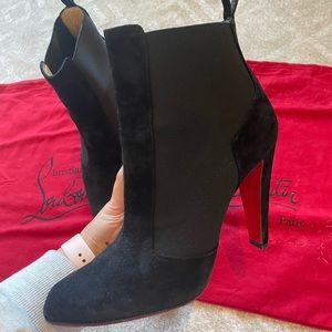 Christian Louboutin black boots
